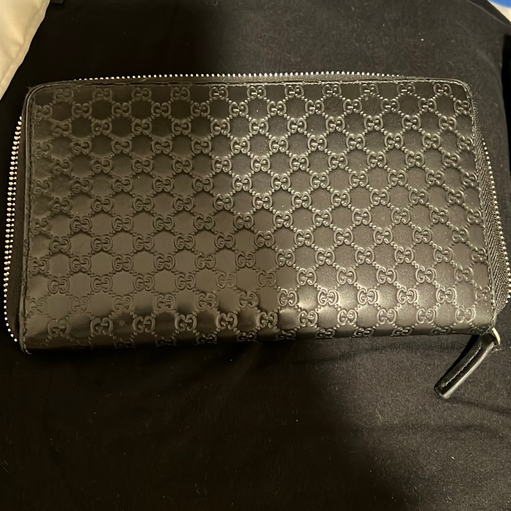 Gucci Guccissima Wallet 100% Authentic Leather
